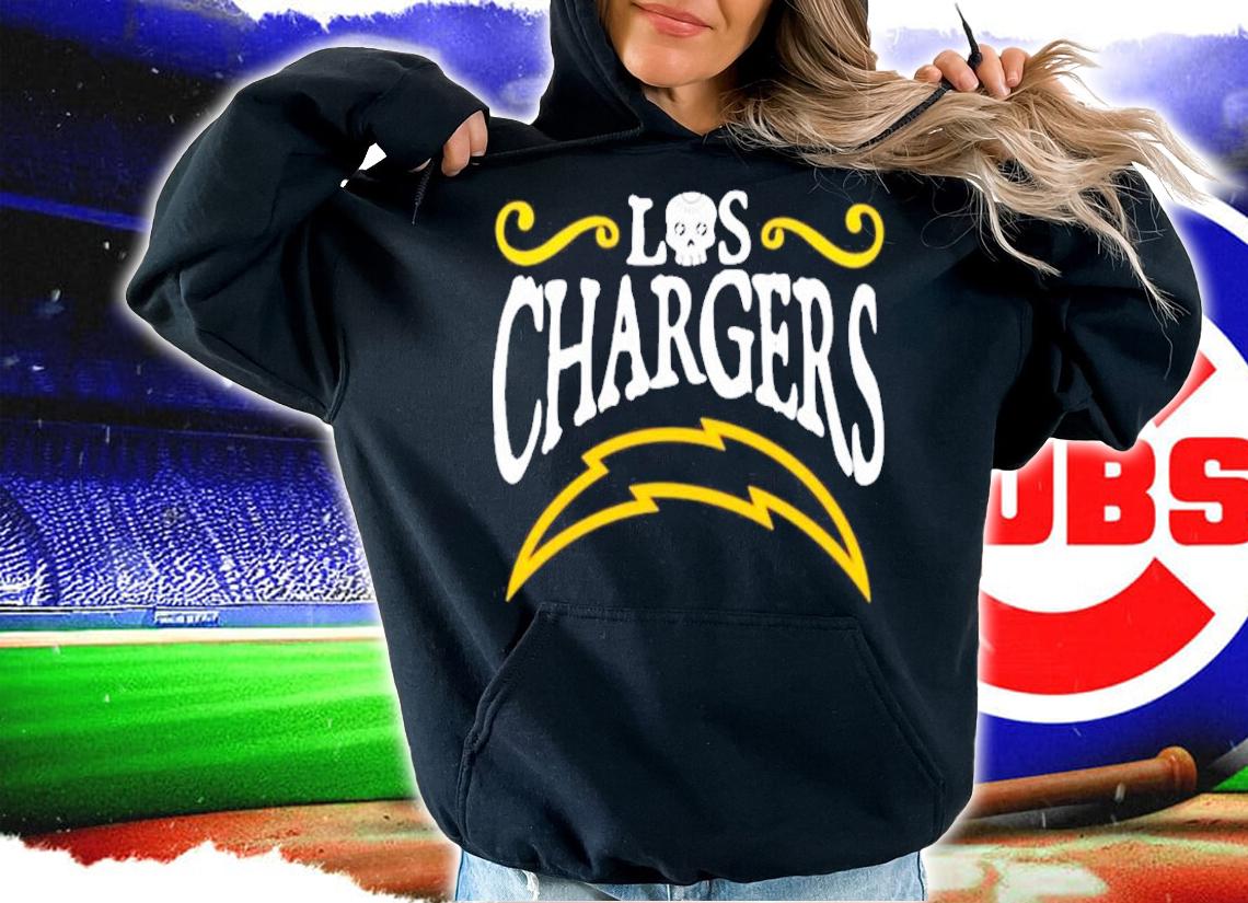 Los Chargers Skull shirt t-shirt hoodie