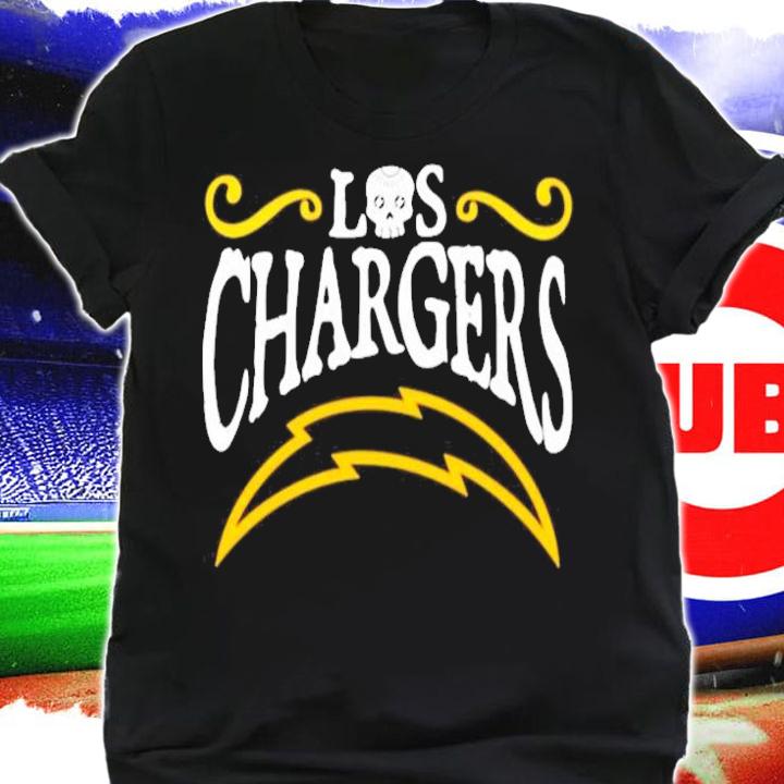Los Chargers Skull shirt t-shirt shirt