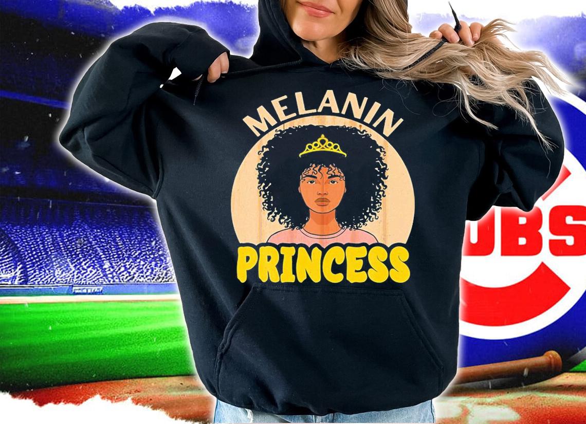 Melanin Princess Graphic For Daughters, Girls, Woman T-Shirt t-shirt