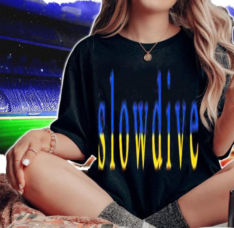 Slowdive for Ukraine Charity t-shirt woman shirt