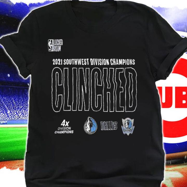 Dallas Mavericks 2021 Southwest Division Champions Locker Room Shirt t-shirt shirt