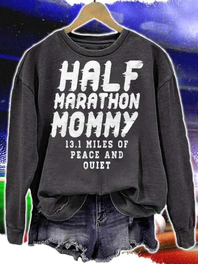 Half Marathon Mommy Funny 13.1 Marathoner Runner Mom Gift Shirt t-shirt