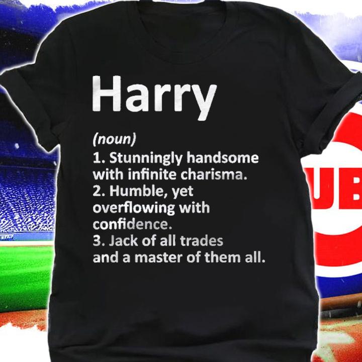 Harry Definition Personalized Name Funny Gift Idea Shirt t-shirt