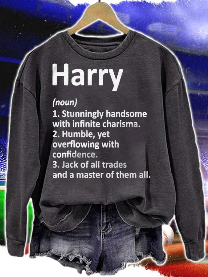 Harry Definition Personalized Name Funny Gift Idea Shirt t-shirt