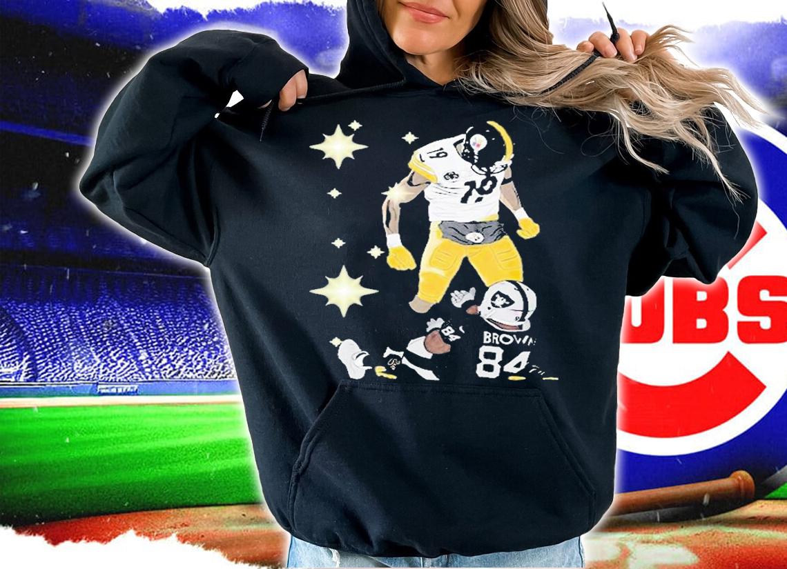 JuJu Smith Schuster And Antonio Brown American Football T-Shirt t-shirt