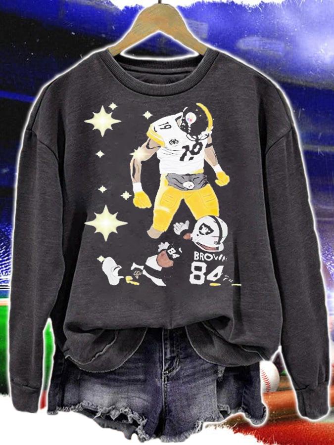 JuJu Smith Schuster And Antonio Brown American Football T-Shirt t-shirt