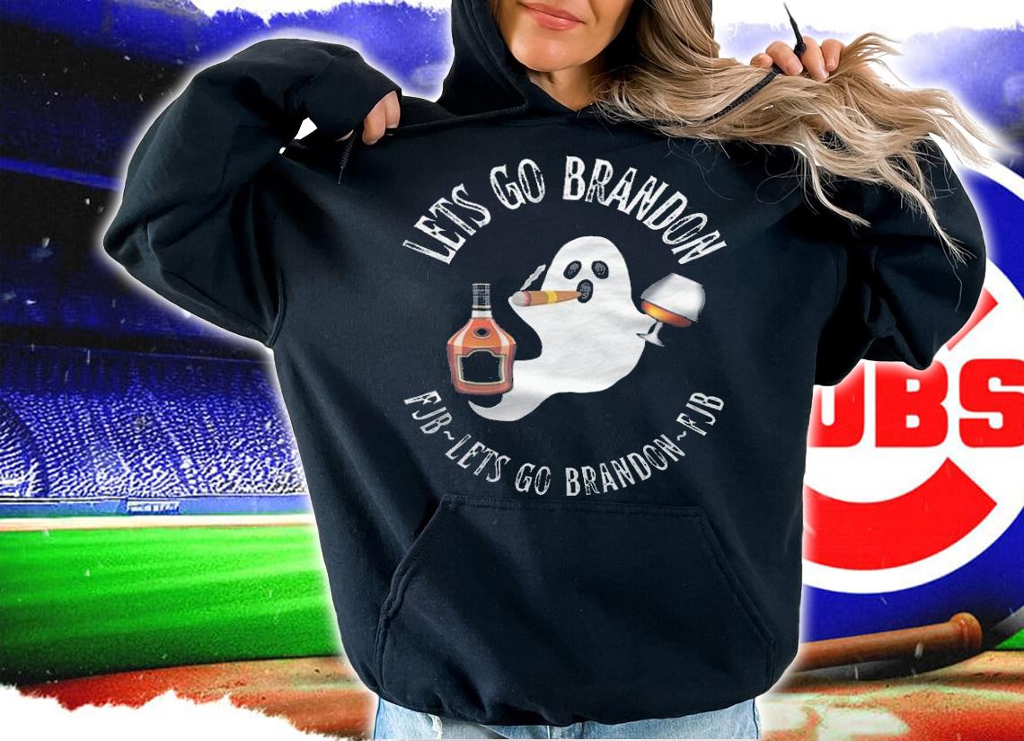 New Design let's Go Brandon Halloween FJB Gosh Alcohol Smoke T-Shirt t-shirt