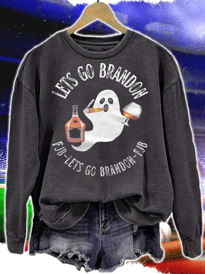 New Design let's Go Brandon Halloween FJB Gosh Alcohol Smoke T-Shirt t-shirt
