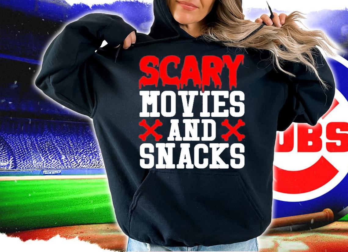 Scary Movies And Snack T-Shirt t-shirt