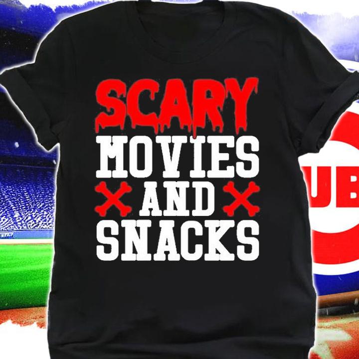 Scary Movies And Snack T-Shirt t-shirt