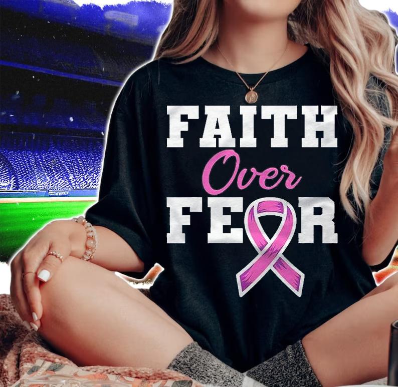 Support Women Fight Pink Ribbon Gift Breast Cancer Awareness Shirt t-shirt