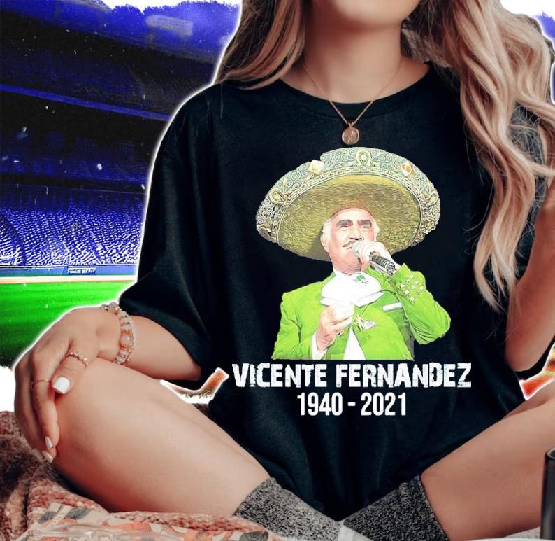 Vicente Fernandez 1940-2021 Shirt t-shirt