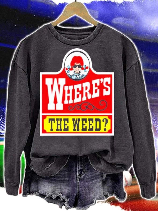 Where's The Weed Wendy's Frank Fleming Shirt t-shirt