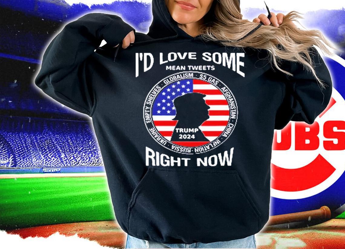 I'd Love Some Mean Tweets Trump Biden Disasters Political T-Shirt t-shirt hoodie