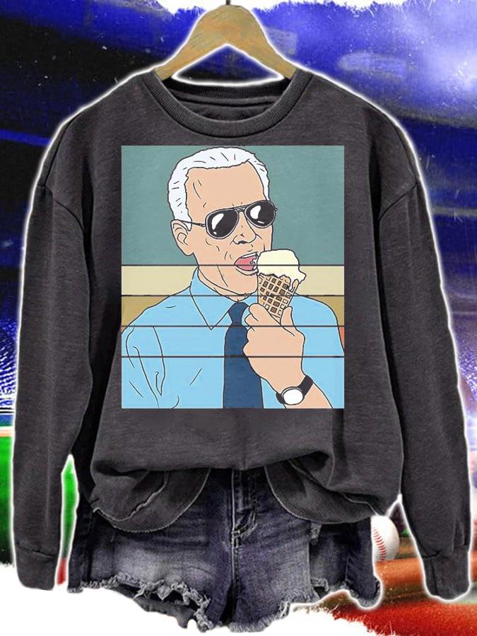 Joe Biden Loves Ice Cream T-Shirt t-shirt sweatshirt