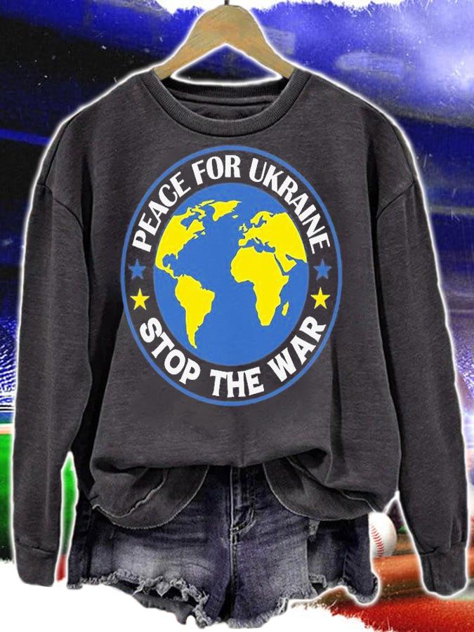 Peace For Ukraine Stop The War Ukraine Stand With Ukraine Meaningful Gift T-Shirt t-shirt