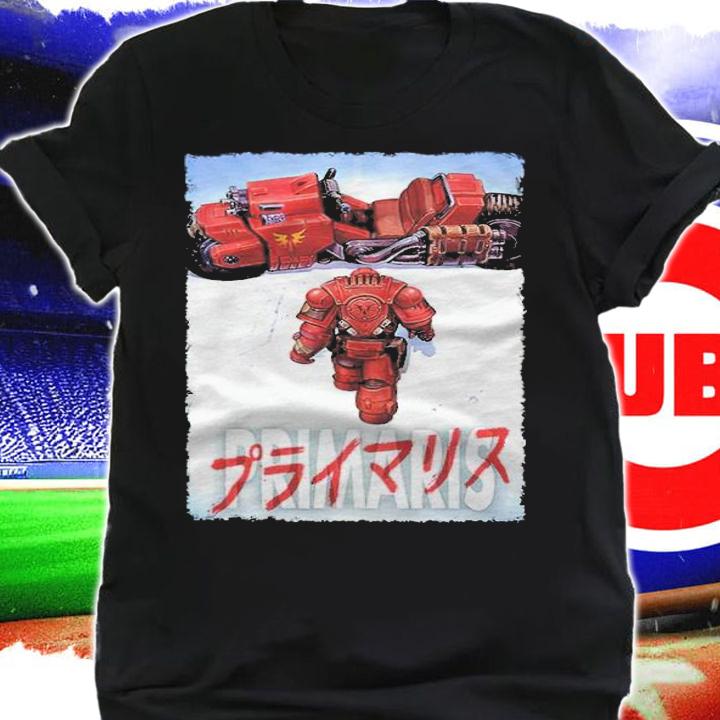 Primaris shirt, sweater hoodie and tank top t-shirt
