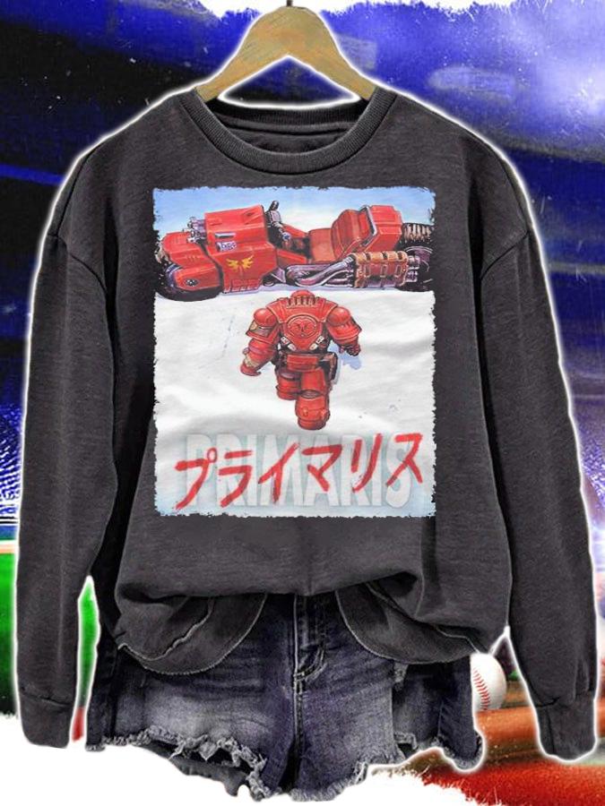Primaris shirt, sweater hoodie and tank top t-shirt