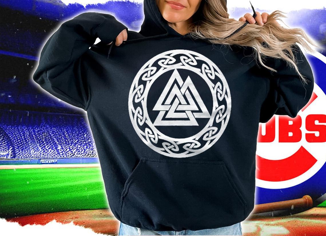 Valknut Odin Celtic Knot Viking Norse Nordic Mythology Shirt t-shirt hoodie