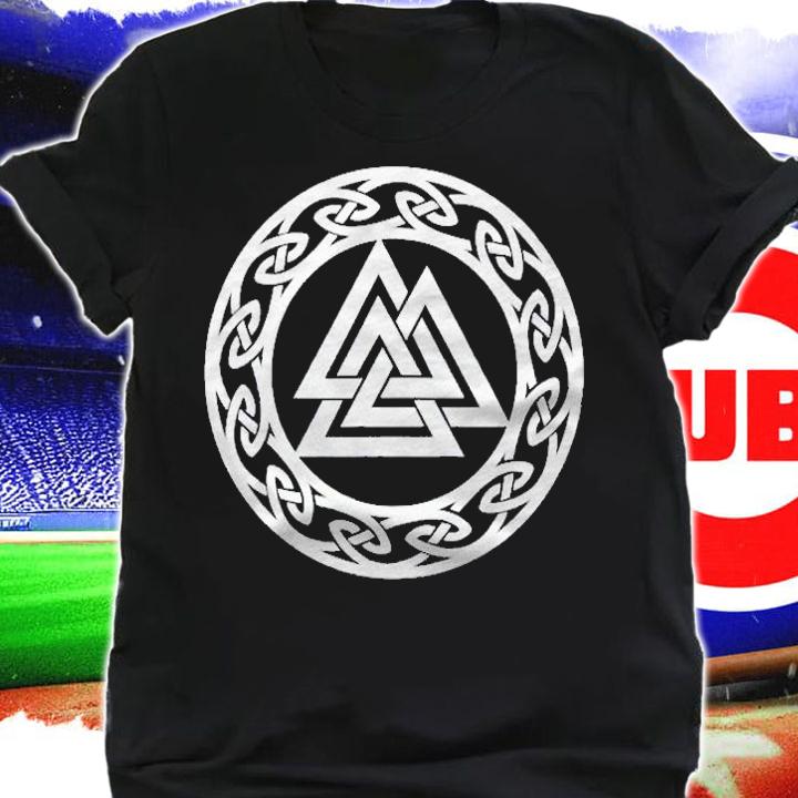 Valknut Odin Celtic Knot Viking Norse Nordic Mythology Shirt t-shirt shirt