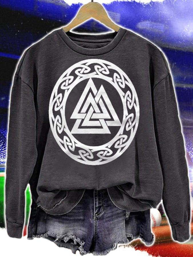 Valknut Odin Celtic Knot Viking Norse Nordic Mythology Shirt t-shirt sweatshirt