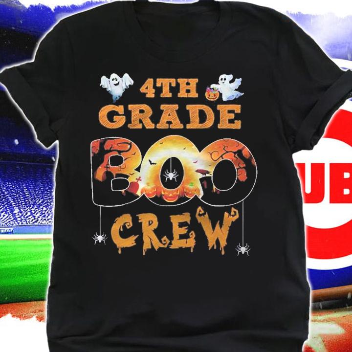 Halloween 4Th Grade Boo Crew Teacher Halloween Men Women Kid Premium Shirt t-shirt shirt