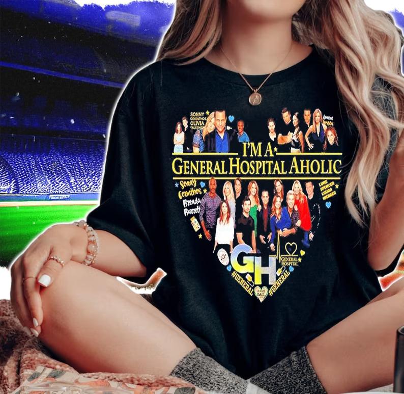 I'm A General Hospital Aholic Heart T-Shirt t-shirt