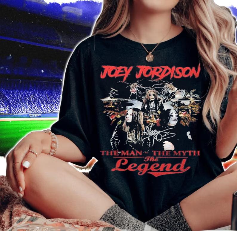 Joey Jordison The Man The Myth The Legend Shirt t-shirt