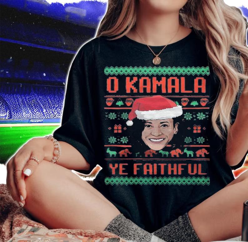 O Kamala Ye Faithful Christmas T-Shirt t-shirt