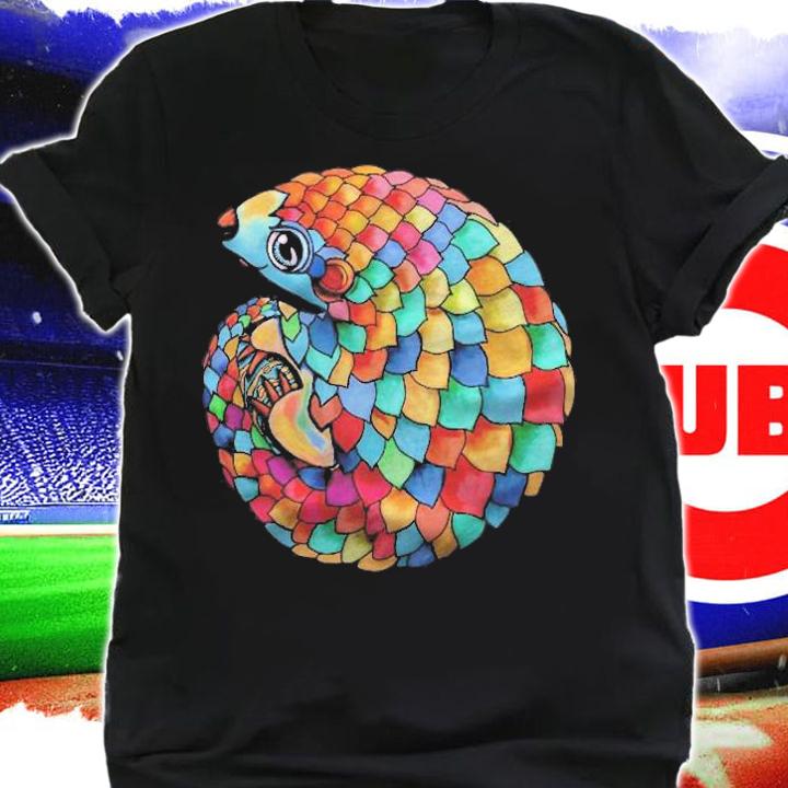 rainbow pangolin classic Shirt t-shirt
