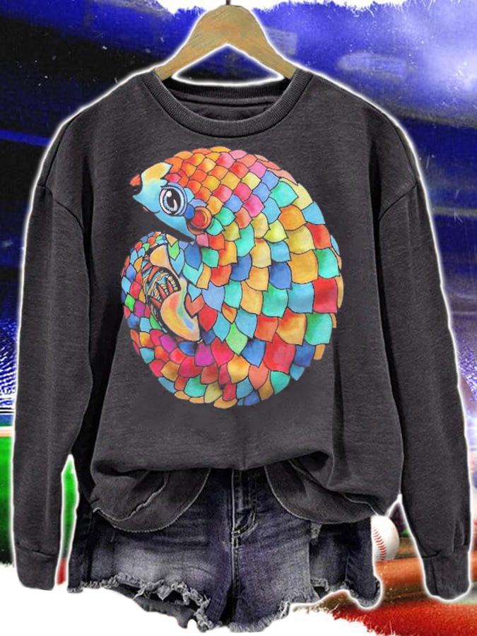 rainbow pangolin classic Shirt t-shirt