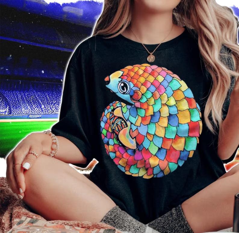 rainbow pangolin classic Shirt t-shirt