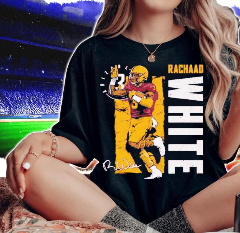 Rachaad White College Arizona State Signatures Shirt t-shirt woman shirt