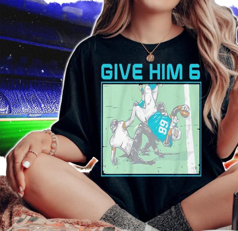 Robert Hunt Give Him 6 Shirt t-shirt