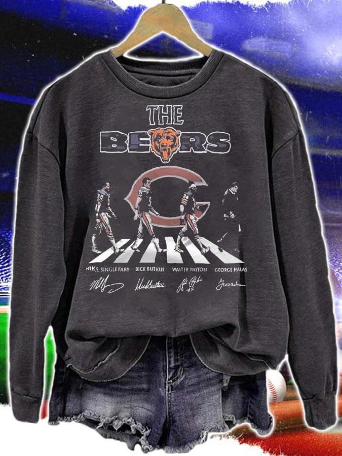 The Chicago Bears Abbey Road signatures shirt t-shirt