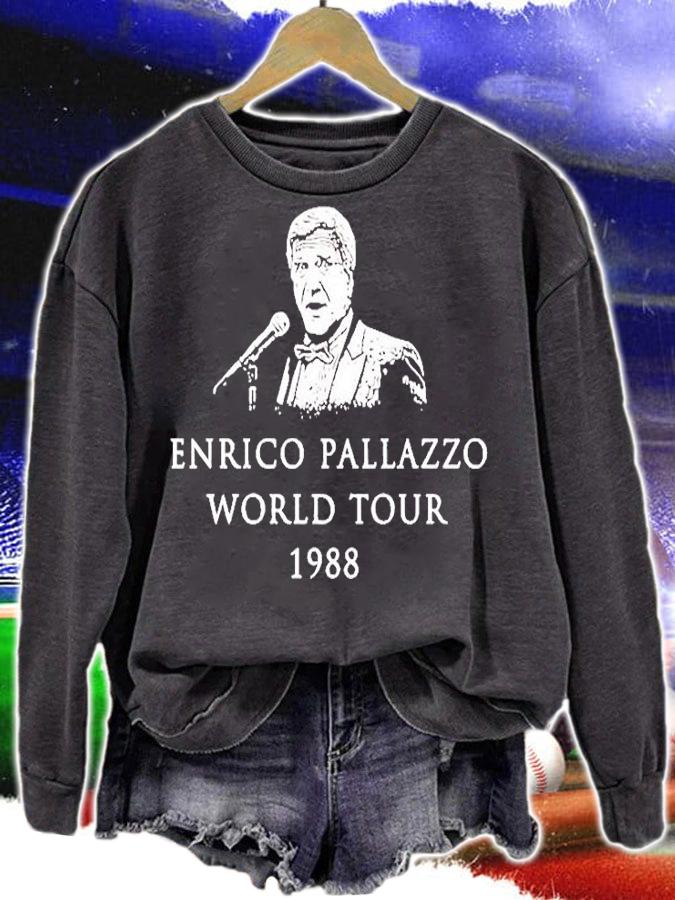 Enrico Pallazzo World Tour 1988 T-Shirt t-shirt sweatshirt