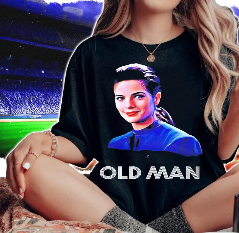 Jadzia Dax Old Man T-Shirt t-shirt woman shirt