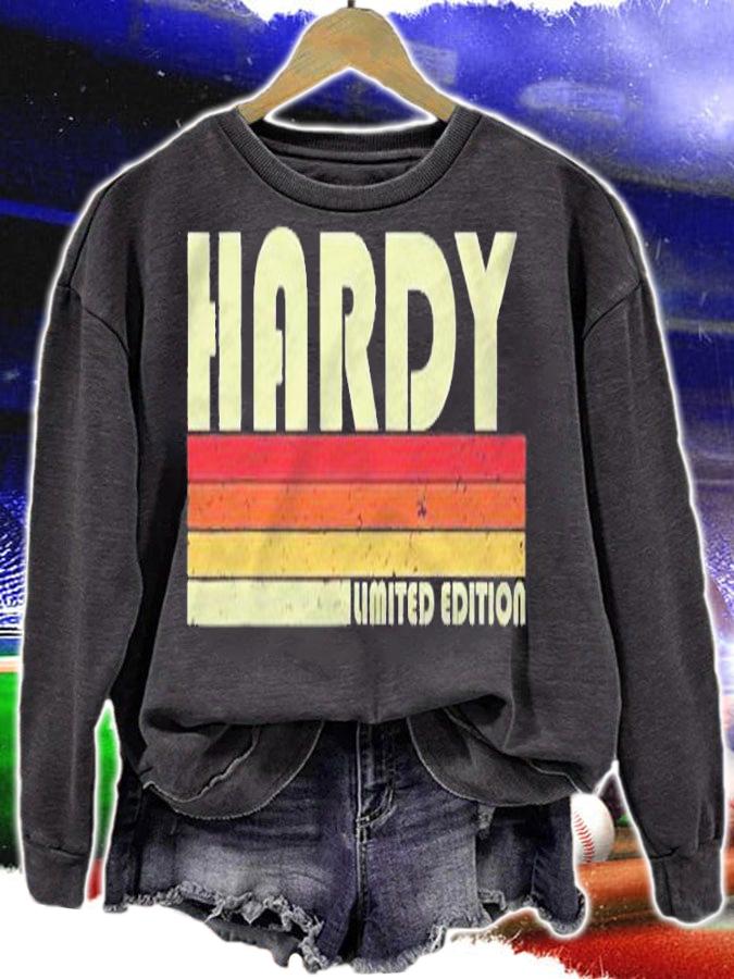 Hardy Surname Funny Retro Vintage 80S 90S Reunion Shirt t-shirt sweatshirt