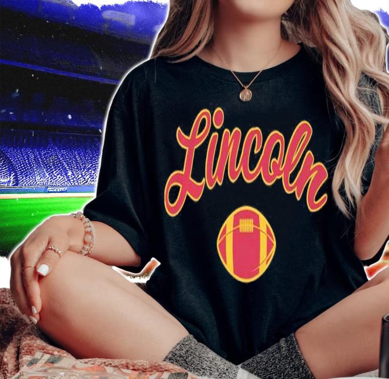 Lincoln Los Angeles Football shirt t-shirt woman shirt