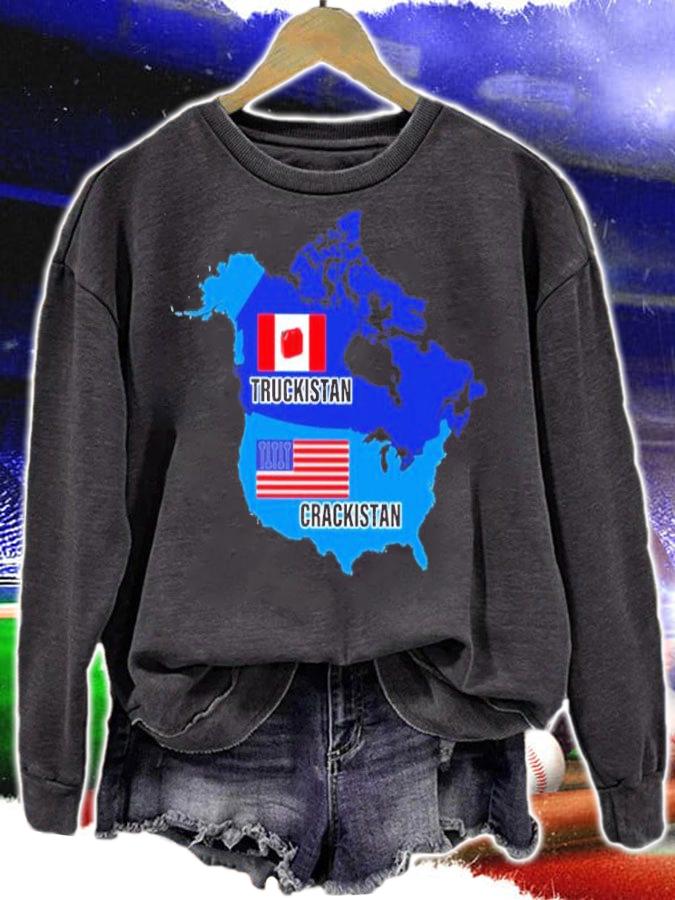 Map Truckistan Crackistan Shirt t-shirt sweatshirt