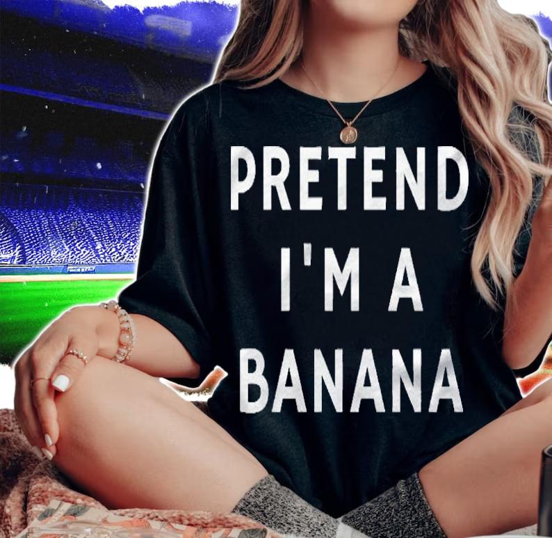 Funny Lazy Halloween Pretend Im A Banana Gift Women Men Premium Shirt woman shirt