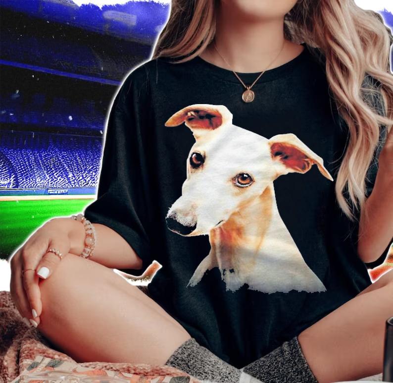 Funny Whippet Face Whippet Smile Whippet Only Face Shirt