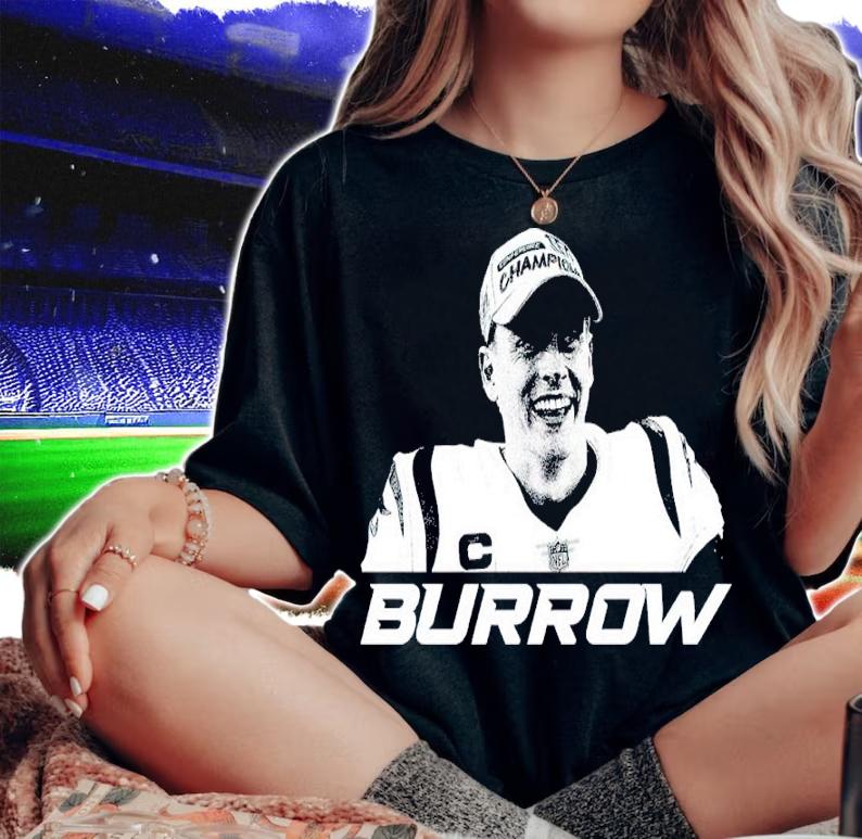 Joe Burrow Grain Effect White Shirt woman shirt