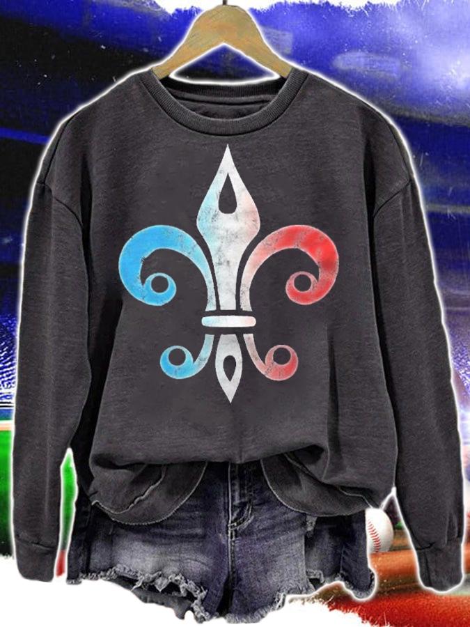 Lily Fleur De Lys Heraldry France Symbol shirt sweatshirt