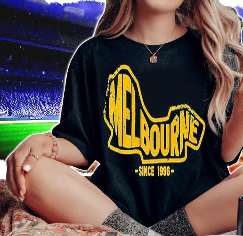 Melbourne Track Since 1996 T-Shirt woman shirt