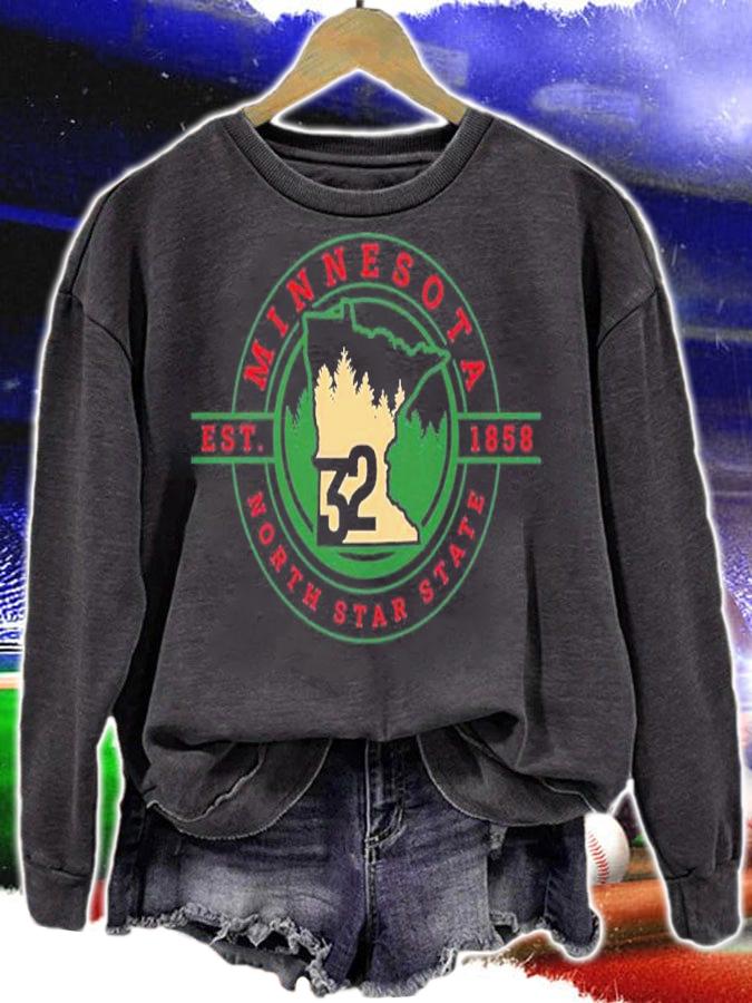 Minnesota North Star State Logo Wild Variation Shirt sweatshirt