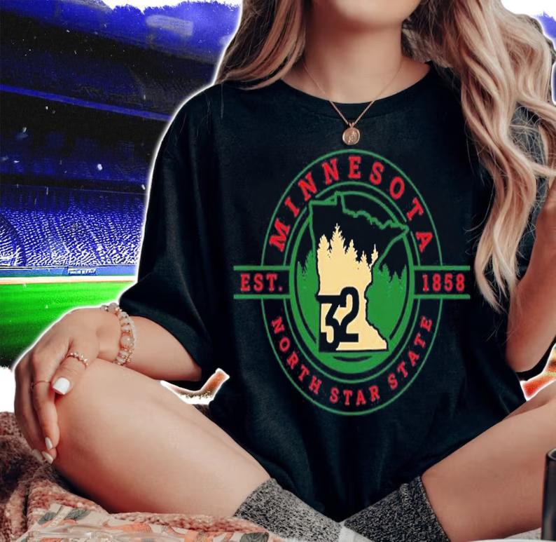 Minnesota North Star State Logo Wild Variation Shirt woman shirt
