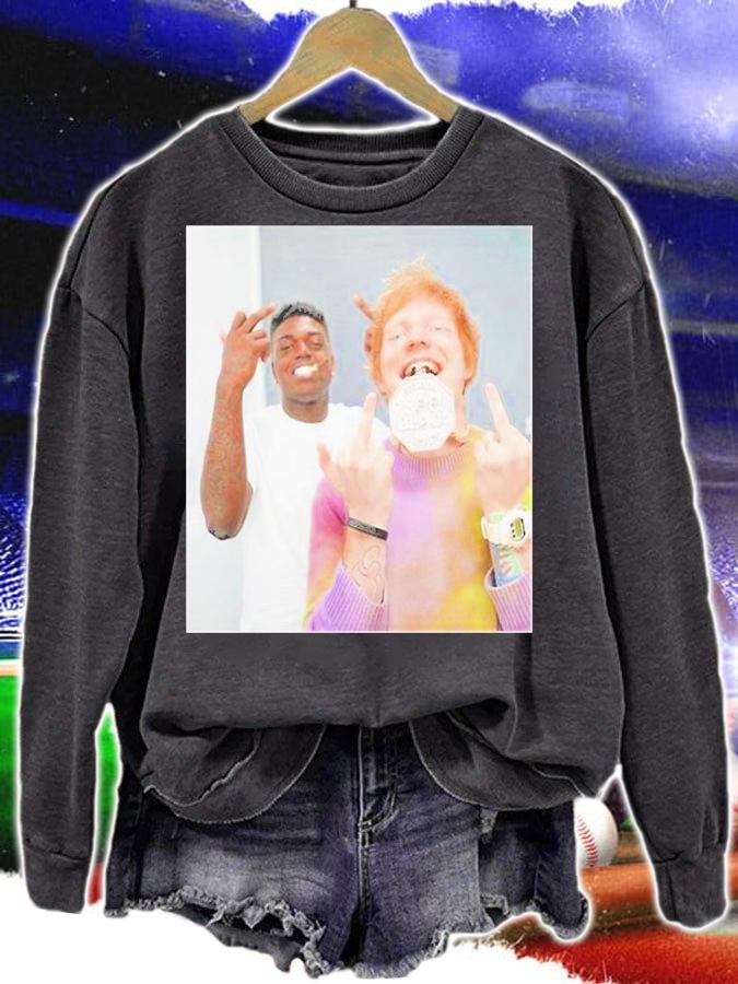 Rap TV Kodak Black With Ed Sheeran T-Shirt sweatshirt