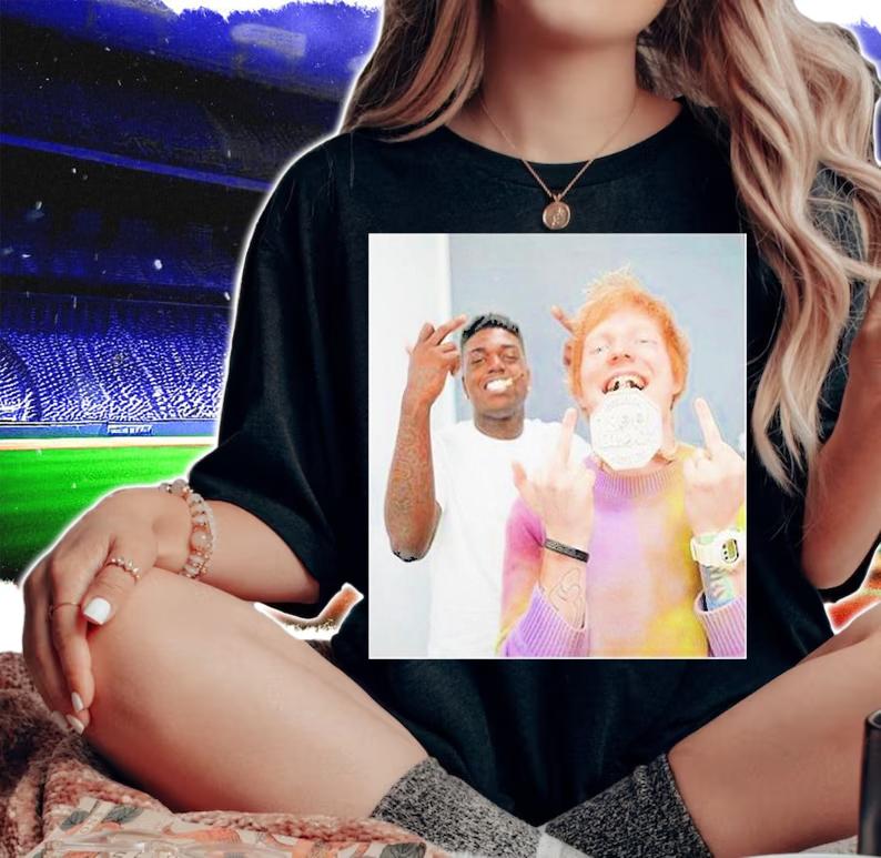 Rap TV Kodak Black With Ed Sheeran T-Shirt woman shirt