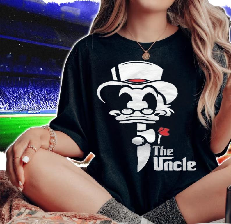 Scrooge McDuck Disney the uncle T-shirt woman shirt
